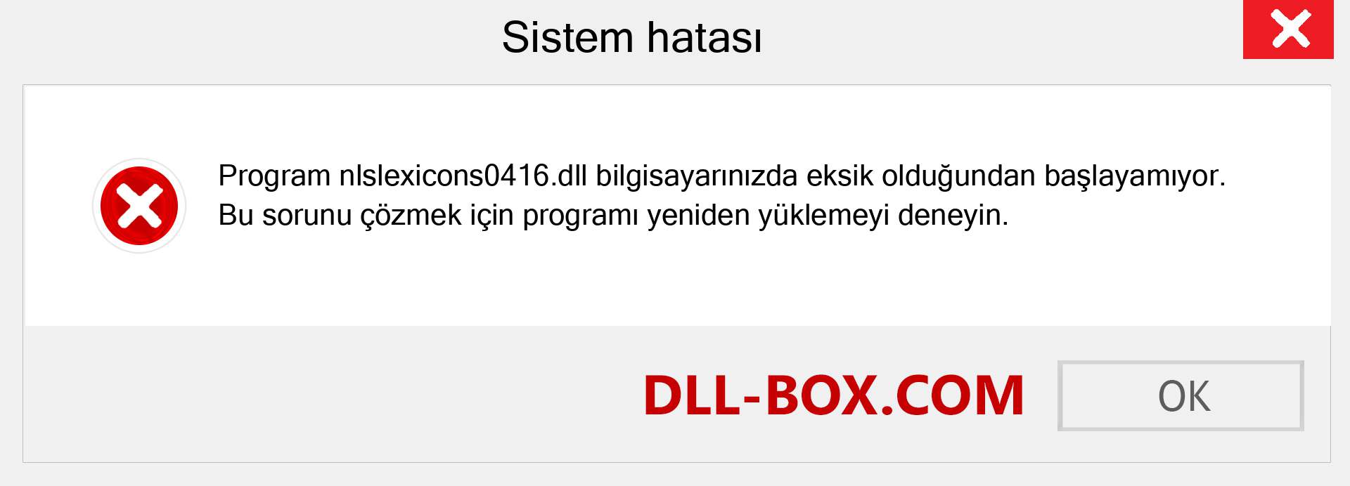 nlslexicons0416.dll dosyası eksik mi? Windows 7, 8, 10 için İndirin - Windows'ta nlslexicons0416 dll Eksik Hatasını Düzeltin, fotoğraflar, resimler